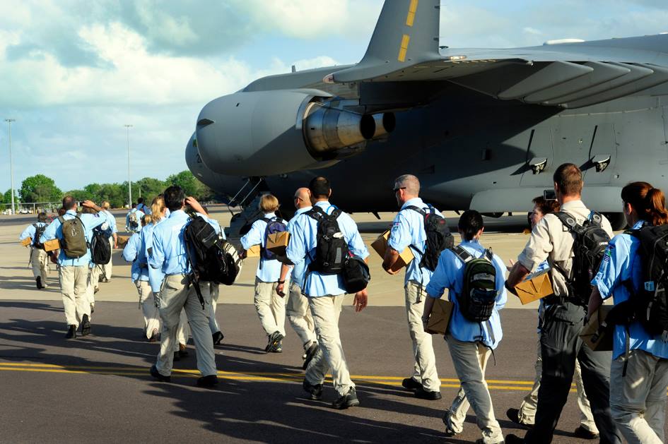 The second Australian Medical Assistance Team (AusMAT) left Darwin on 26 November for deployment in Tacloban